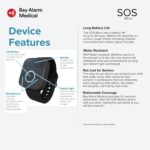 SOS Micro - 24/7 Medical Alert with Optional Fall Detection for Seniors - Call to Activate - Location Tracking - Medical Alert System with Elderly Tracking - Panic Button for Seniors - Image 4