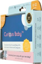 Curious Baby™ Award Winning 40+ Activities for Baby & Me (0-12 Months) | Developmentally-Focused and Stimulating Creative Playtime Ideas for Baby & Me | Includes Black/White High-Contrast Cards - Image 7