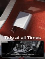 LISEN Retractable Car Charger [69W USB C Car Accessories Adapter ] for iPhone 16 USB C Charger Fast Charging, Ford Travel Essentials Gifts for Women Men, Road Trip Essentials for iPhone 16 15 14 13 12 - Image 9