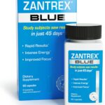 Blue - Increase Energy, Support Metabolism, Appetite Control - 300MG Natural Caffeine - Yerba Mate, Damiana, and Guarana, 60 Count