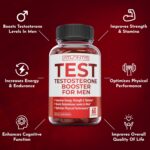 Atlantis Nutrition Testosterone Booster For Men Gummies - Male Enhancement, Boosts Energy, & Optimizes Physical Performance Formulated w/Tribulus, Horny Goat Weed, Saw Palmetto, Maca Root - 60 Gummies - Image 5