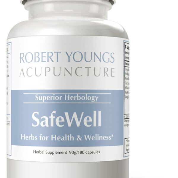 SafeWell Herbal Wellness Boosting Formula (180 Capsules) | Maximum Strength Fast Acting Relief to Help Relieve and Decrease Onset of Sinus, Nose, and Headache Pressure, Congestion, Seasonal Discomfort