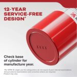 Kidde Fire Extinguisher for Home & Office Use, 2-A:10-B:C, 4 Lbs., Hose & Wall Mount (Included) - Image 10