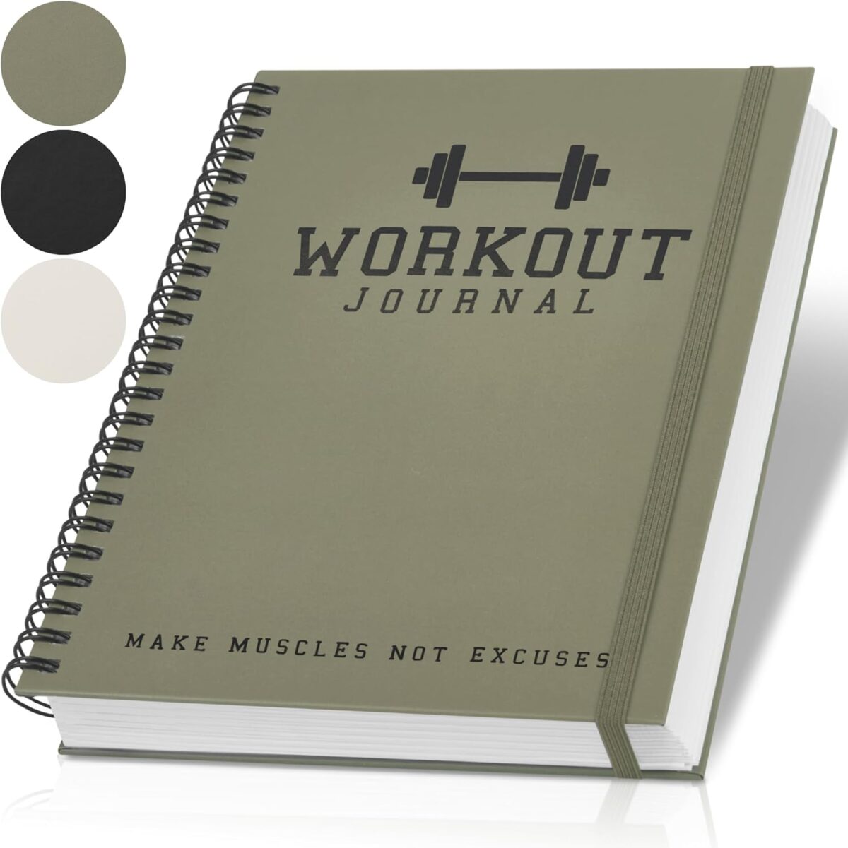 The Ultimate Fitness Journal for Tracking and Crushing Your Gym Goals - Detailed Workout Planner & Log Book For Men and Women - Great Gym Accessories With Calendar, Nutrition & Progress Tracker - Image 1
