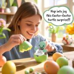 Mini Funny Turtle Easter Basket Essentials Stuffers for Teens Easter Gifts for Kids Teen Girls Boys, Birthday Gifts for Women Men Mothers Day Graduation Teacher Appreciation, Positive Emotional Turtle - Image 4