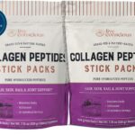 Live Conscious Collagen Peptides Powder Unflavored Packets-Hydrolyzed Collagen Powder-Hair, Skin, Nail, & Joint Support-Type I & III Grass-Fed Collagen Supplements for Women and Men - Pack of 20 (2Pk)
