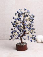Lapis Lazuli Wisdom Bonsai Tree - Crystal Tree of Life for Wisdom & Spiritual Insight - Positive Energy Healing Crystals - Feng Shui Home Decor Spiritual Gift - Image 2