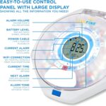 LiveFine WiFi Automatic Pill Dispenser and Remote Medication Monitoring System with Locking Key, 28-Day Medication Organizer Up To 9 Doses Per, Adjustable Light/Sound Alarms For Prescriptions & Vitami - Image 4