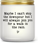 Thinking of You Gifts for Women Men, Get Well Soon Gifts for Women, Sympathy Bereavement Feel Better Thoughtful Gifts for Friend, Inspirational Cheer Up Gifts for Sister Bestie, Lavender Candle