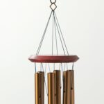 Woodstock Chimes Pluto Wind Chime for Outside 27" Bronze Small, Light Airy Sound for Outdoor Garden, Patio, Porch Decor, Encore Collection DCB27 - Image 6