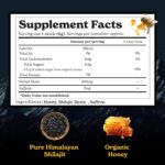 Better Alt Pure Himalayan Shilajit Sticks with Organic Honey, Saffron | Easy to Consume Shilajit| 30 Sticks for Energy Boost & Immune Support, 85+ Trace Minerals, 75%+ Fulvic Acid - Image 2