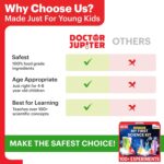 Doctor Jupiter My First Science Kit for Kids Ages 4-5-6-7-8| Birthday Gift Ideas for 4-8-12 Year Old Boys & Girls| Toy Stem Kit with 100+ Experiments| Learning & Educational, Preschool Activities - Image 6