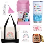 Teacher Appreciation Gifts, Best Teachers Gift for Women, Teacher Christmas Gifts, Unique Funny Thank You/Retirement/Christmas/Birthday Baskets Present for Teachers