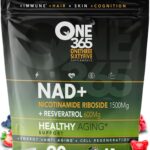 NAD Supplement Nicotinamide Riboside with Resveratrol Gummies NAD Plus Booster Supplements for Women and Men Nicotinamide 1500mg Anti Aging Energy Hair Skin Antioxidants Gummy Vitamins