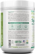 biophix Organic Spirulina Powder, 2.2 Lbs 100% Pure Spirulina Blue Green Algae Powder, Vegan, Non GMO, Non-Irradiated, USDA Certified, Best Protein Superfood - Image 9