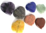 Jet Heart Shaped Chakra 7 Stones Sets Free Booklet Jet International Crystal Therapy Chakra Balancing Reiki Healing Energy Aura w/Pouch Spiritual Metaphysical Divine - Image 7