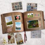 Adventure Book 148-Page DIY Handmade Scrapbook Kit - Embossed Leather Cover - Gift Boxed with Full DIY Accessories for Couples, Weddings, Anniversaries & More for Life’s Greatest Adventures - Image 5