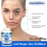NutraPro Anti Wrinkle and Ageless Skin Vitamins - Dermal Repair Complex for Skin Repair with Collagen & Resveratrol & Alpha - Lipoic Acid & Hyaluronic Acid Supplement to Renew Skin - Image 4