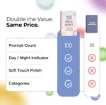 BEST 100 Mindful Prompts for Self Care & Stress Relief | Cards to Reduce Anxiety & Increase Relaxation | Perfect Mindfulness Gift | Beyond Positive Affirmations | Meditations For Kids, Teens, & Adults - Image 2