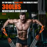 Resistance Bands with Handles - Heavy Duty Fitness Bands for Strength Training, Slim, Yoga, Home Gym Equipment - Image 2