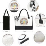 Teacher Appreciation Gifts, Teacher Gifts for Women Friend Sister, Tote Bags for Women Thank You Graduation Retired Appreciation Present - Image 2