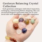 Healing Crystals and Stones Raw Crystals Kit Real Chakra Stones Set, Crystal Box Gemstones Chakra Treatment Rose Quartz Crystals, Guide,Healing, Reiki, Meditation, Witchcraft, Yoga - Image 4