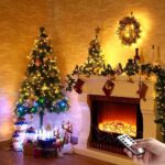 2 x Fairy Lights Battery Operated,Silver Wire Chains 8 Mode 16Ft/5Meter 50 LEDs Timer String Lights with Remote Control for Bedroom Christmas Party Wedding Decoration(Warm White) - Image 3