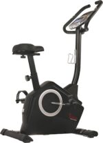 Sunny Health & Fitness Exercise Bike w/Pulse Sensors & Adjustable Cushion Seat, Home Cardio Training Machine for Adults/Seniors' Indoor Cycling Workout, Optional Compact Foldable or Electro-Magnetic - Image 7
