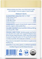 Native Pet Bone Broth for Dogs and Cats - Chicken Bone Broth Powder Dog Food Toppers for Picky Eaters - Provides Extra Nutrition for Joint Strength, Immune Support & Heart Health - 48 Scoops - Image 2