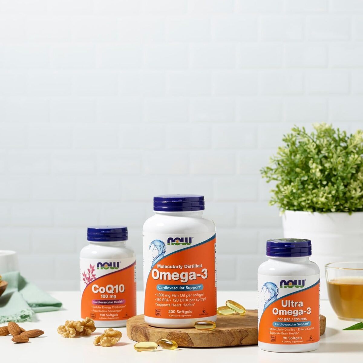 NOW Foods Supplements, Omega-3 180 EPA / 120 DHA, Molecularly Distilled, Cardiovascular Support*, 200 Softgels - Image 6