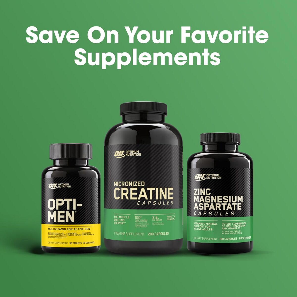 Optimum Nutrition Opti-Men, Vitamin C, Zinc and Vitamin D, E, B12 for Immune Support Mens Daily Multivitamin Supplement, 150 Count (Packaging May Vary) - Image 6
