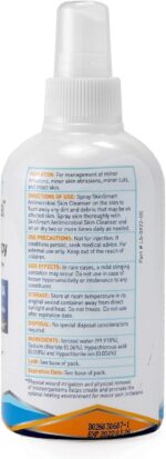 SkinSmart Antimicrobial Eczema Therapy with Hypochlorous Acid, Removes Bacteria so Skin Can Heal, for Adults, Kids and Seniors, 8 Ounce Clear Spray - Image 8