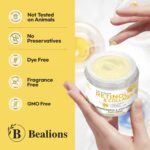 Retinol Cream Anti Aging for Face: Wrinkle Cream for Face Neck with Collagen Hyaluronic Acid - Night Moisturizer for Men Women - Facial Skin Care with Vacuum Pump for Exact Dosage - Image 4