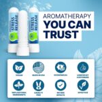 Migrastil Stress Release Inhaler 2-Pack, Calm Aromatherapy Formula, Natural Stress Relief with Peru Balsam and Other Essential Oils. Made in The USA. - Image 5