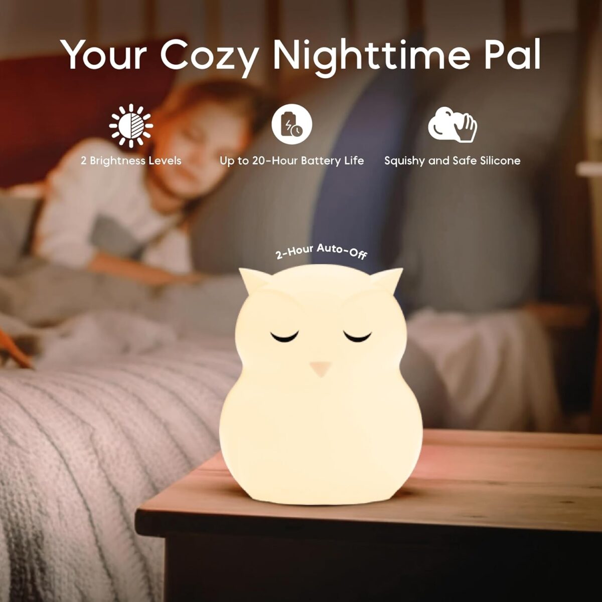 Breathing Pal 'Ollie'- Mindfulness Breathing Light, Guided Visual Meditation Breathing Light, Anxiety Relief Items for ADHD/Calm Down Corner/Meditation/Sleep Aid for Adult&Kid - Image 6