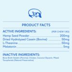 Native Pet Calm Dog Calming Chews - 30 Treats - Dog Melatonin for Small, Medium, Large Breeds – Natural Anxiety Relief, Calming & Sleep Aid – Puppy Essentials - Image 5