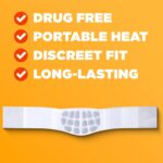 ThermaCare Advanced Back & Hip Therapy Adhesive HeatWraps, Disposable Heat Therapy Patches, Heat Pads for Instant Muscle & Herniated Disc Pain Relief, HSA/FSA Eligible & Approved, L/XL, 10 Count - Image 6