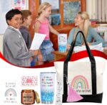 Teacher Appreciation Gifts, Best Teachers Gift for Women, Teacher Christmas Gifts, Unique Funny Thank You/Retirement/Christmas/Birthday Baskets Present for Teachers - Image 6