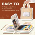 VonNova Fidget Blanket - Dementia Products for Elderly - Fidget Blanket for Adults with Dementia - Alzheimers Activities - Lap Blankets for Elderly - Busy Board - Image 6