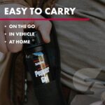 SABRE Tactical Pepper Gel With Belt Holster For Easy Carry, Maximum Police Strength OC Spray, Quick Access Fast Flip Top Safety, Tactical Design For Security Professionals, 1.8 fl oz - Image 3
