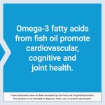Life Extension Mega EPA/DHA, Omega-3 Fatty acids, Heart & Brain Health, Non-GMO, Gluten-Free, 120 softgels - Image 6