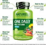 NATURELO Mens Multivitamins - One Daily Multivitamin for Men with Vitamins, Minerals & Organic Whole Foods, Boost Energy & Health, Non-GMO, 120 Vegetarian Capsules - Image 6
