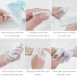 Skin Cleaning Wipe (75 Counts, 3 Packs) - Rinse Free Bathing Sponge for Adults, Extra Thick, No Residue, Hypoallergenic, Convenient for Elderly, Injured, Campers, Hikers - Image 8