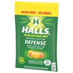 HALLS Defense Assorted Citrus Vitamin C Drops, Value Pack, 180 Drops - Image 12