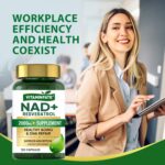 NAD+ Supplement 2000 mg - 120 Capsules True NAD+ & Resveratrol, NMN Alternative Supports Anti-Aging, Cellular Energy & Repair, Metabolism & Brain Boost for Men & Women - Image 6