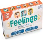 Feelings in a Flash - Emotional Intelligence Flashcard Game - Toddlers & Special Needs Children - Teaching Empathy Activities, Coping & Social Skills - 50 Scenario Cards, 50 Reaction Faces - Image 6