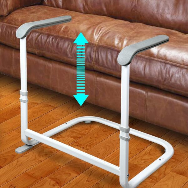 Stand Assist for Elderly, Adjustable Couch Stand, Chair Lift Assist Device, Mobile Stand and Go Chair Assist for Seniors, Patients and Disabilities