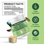 Green Lipped Mussel Powder for Dogs & Cats - 100% New Zealand Green Lipped Mussels - Natural Hip & Joint Supplement for Joints, Tendons, Ligaments, Muscles - 300 Grams - Up to 1,000 Servings - Image 6