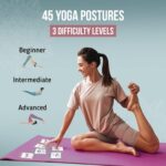 merka Yoga Cards, 50 Yoga Deck Flashcards with Asana Poses for Class Sequencing and Practice, Sanskrit and Cues for Beginners, Teachers, Women Workout Fitness Ideal Gift - Image 3