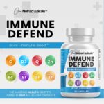 Clean Nutraceuticals Immune Defense Support Supplement 8 in 1 with Zinc 50mg Quercetin, VIT C 1000mg, Vitamin D3 5000 IU, Elderberry, Ginger - Immunity System Booster for Adults, Vegan - 60 Count - Image 5